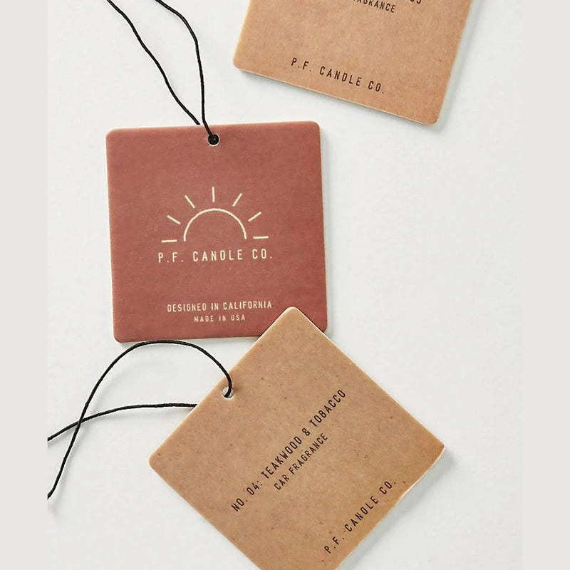 P.F. Candle Co Car Fragrance Teakwood & Tobacco
