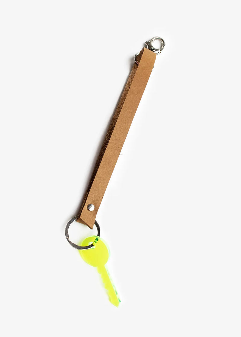 The Key Sleutelhanger Medium Cognac