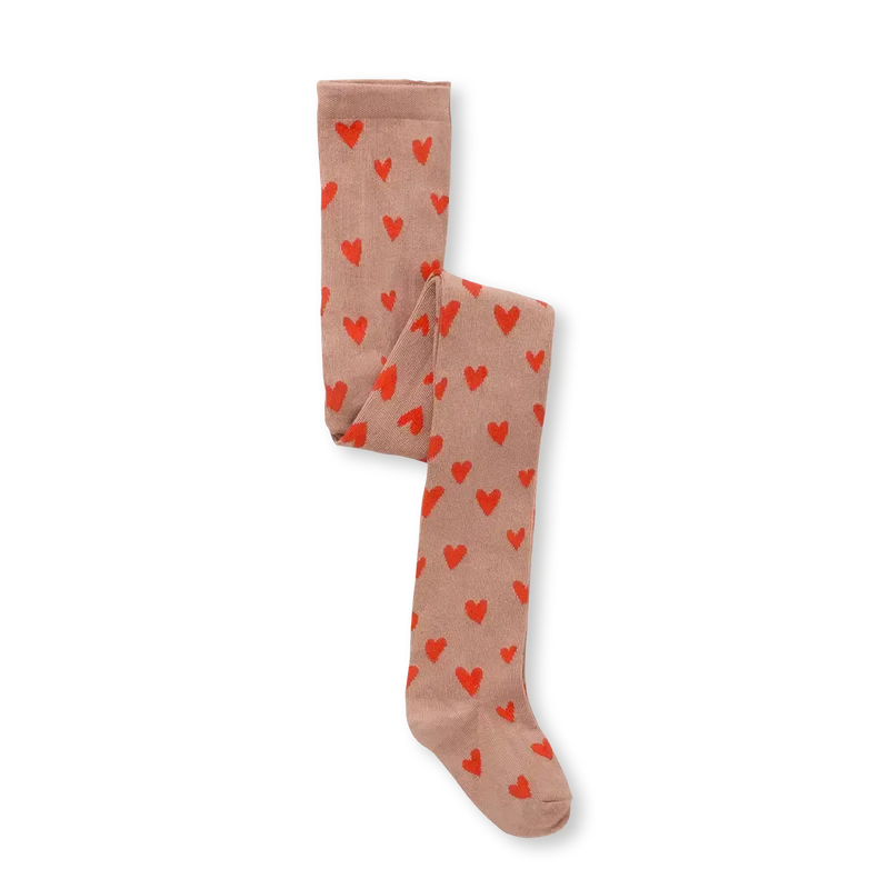 Sproet & Sprout Tights Hearts