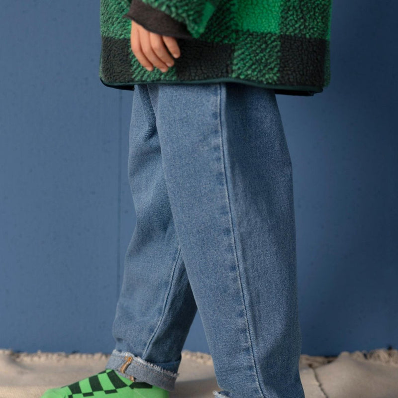 Nixnut Check Jacket Moss Checkered
