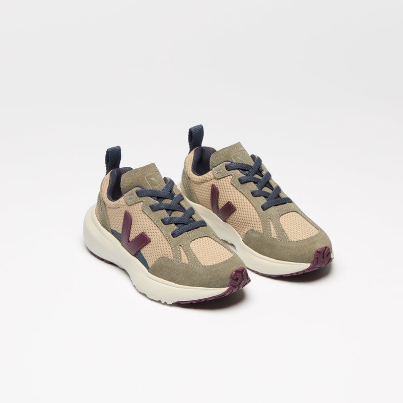 Veja x Bonpoint KIDS Small Canary Alveomesh Sahara Amarante