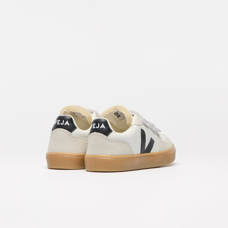 Veja KIDS Small V-90 O.T. Leather White Black Natural