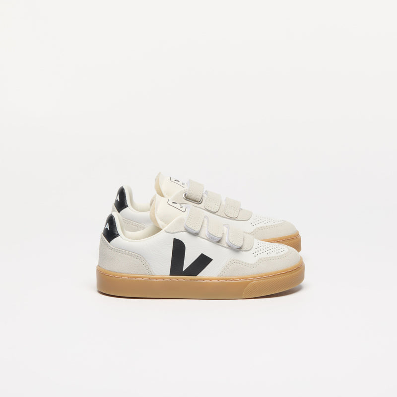 Veja KIDS Small V-90 O.T. Leather White Black Natural