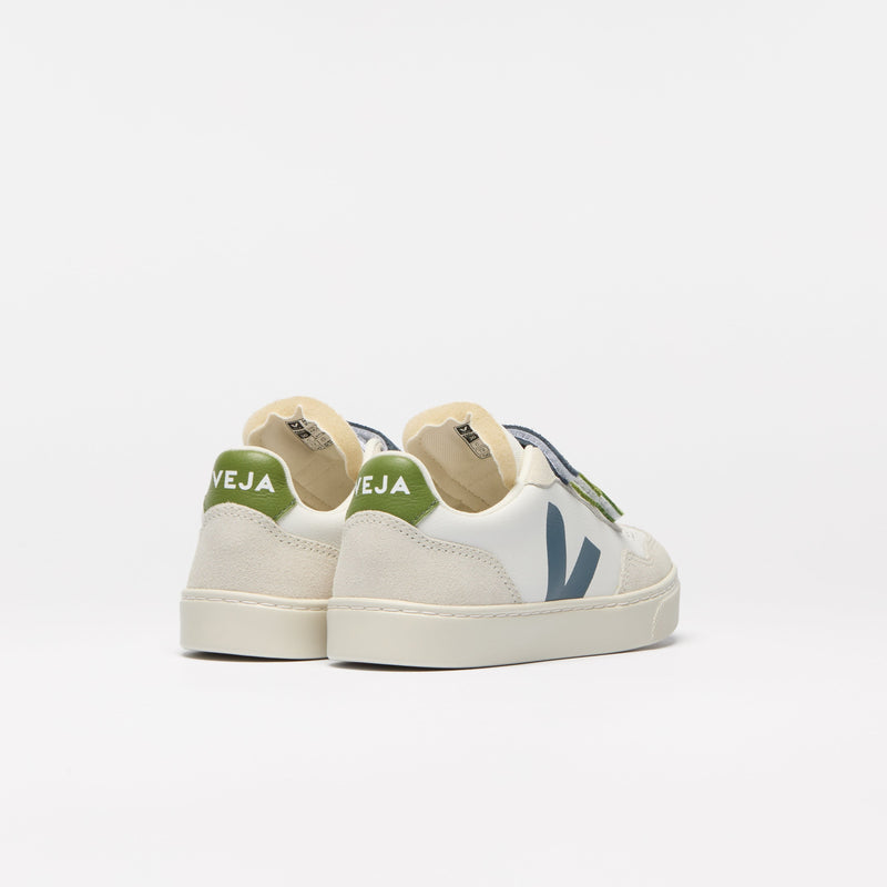 Veja KIDS Small V-90 O.T. Leather Multico White California