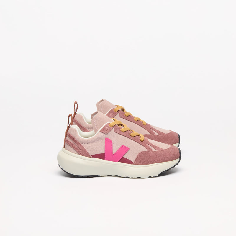 Veja KIDS Small Canary Light Suede Babe Mia