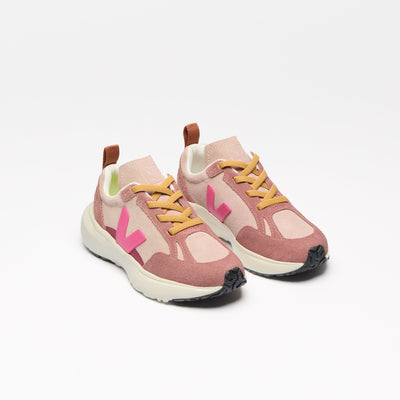 Veja KIDS Small Canary Light Suede Babe Mia