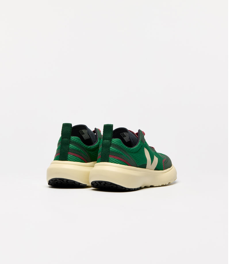 Veja Small Canary Light Alveomesh Emeraude Pierre