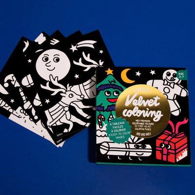 OMY Velvet Coloring Ho Ho Ho