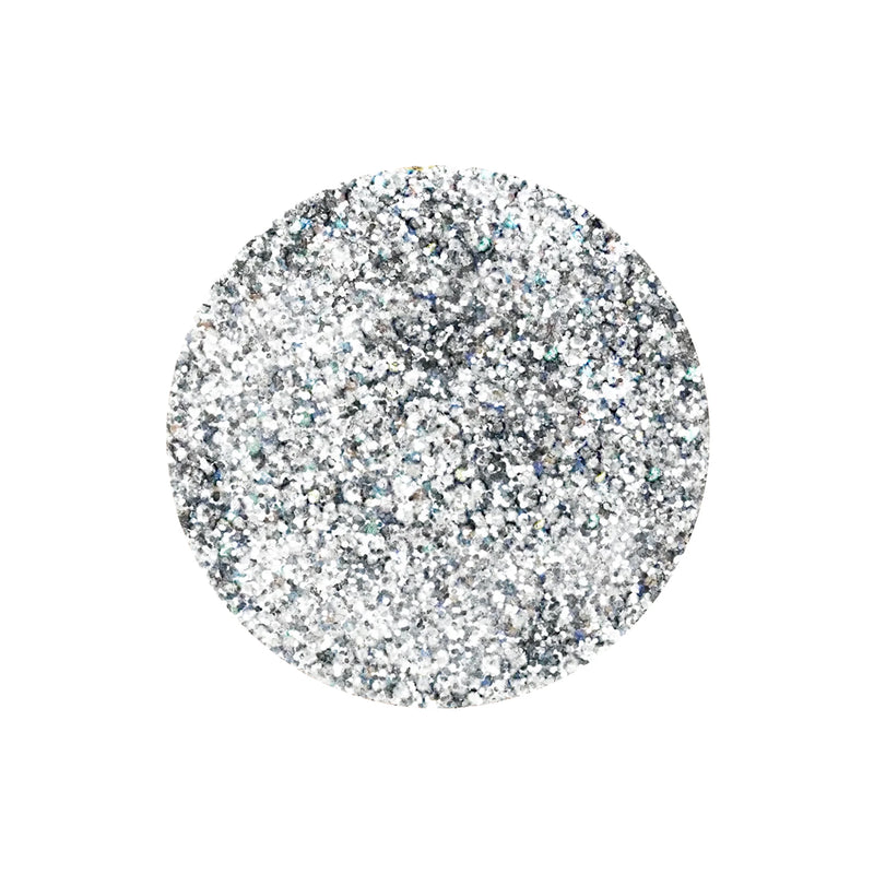 Inuwet Nail Polish Vanille Glitter Silver