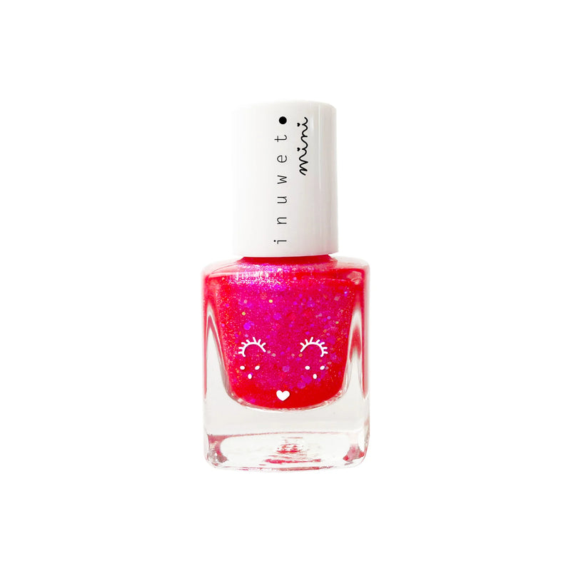 Inuwet Waterbased Nail Polish - Strawberry Fuchsia