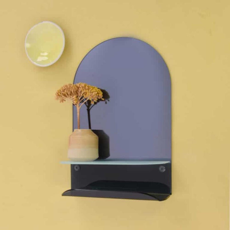 Harm & Elke Wall Mirror Dark Grey
