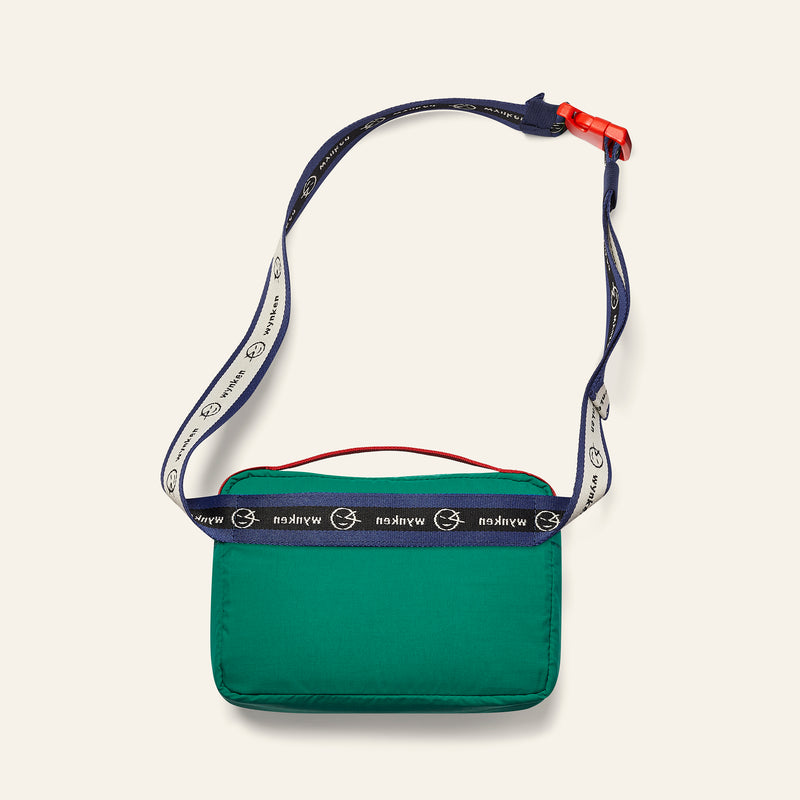 Wynken Duo Pocket Bag Navy/Python Green