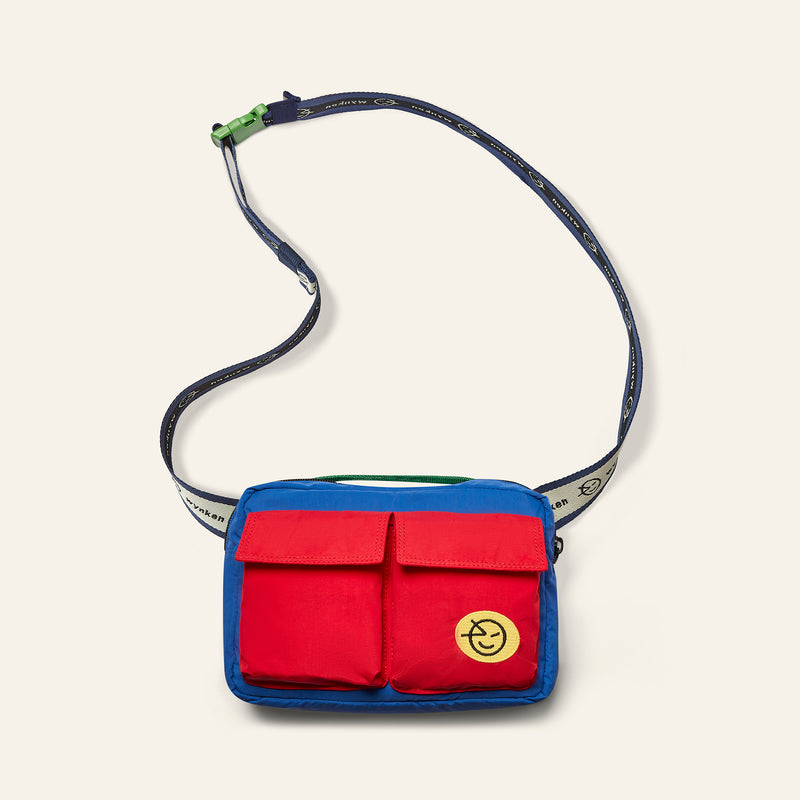 Wynken Duo Pocket Bag Rouge/ True Blue