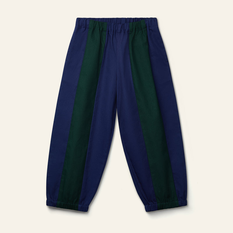 Wynken Beau Trousers Navy/Forest Green