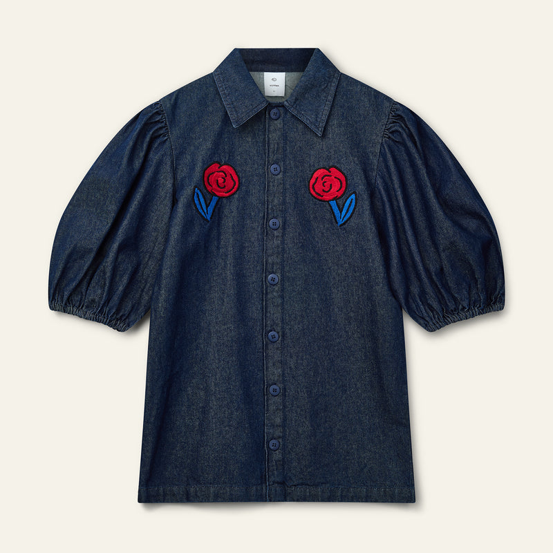 Wynken Annka Shirt Dress Rinse Wash
