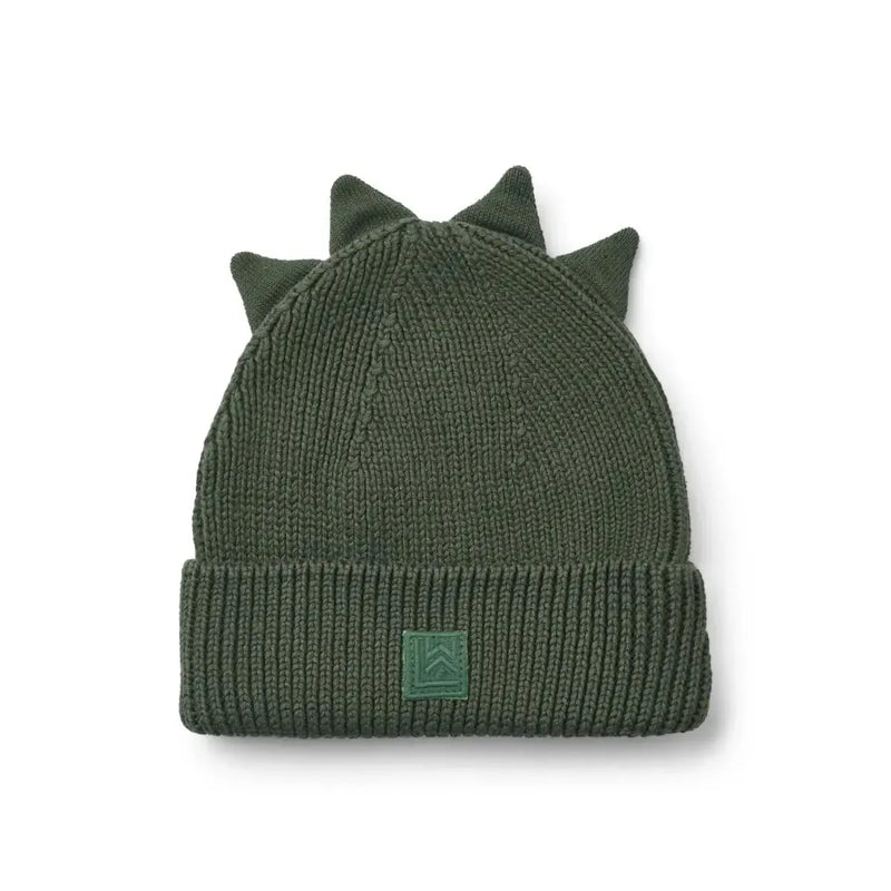 Liewood Baby Gino Dino Beanie Hunter Green
