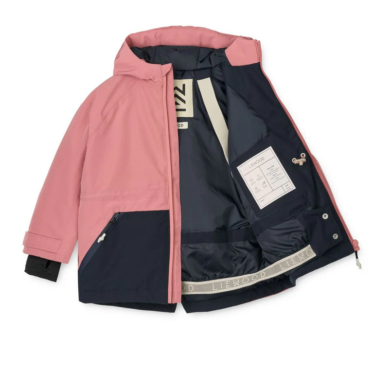 Liewood Kalle Jacket Dusty Rose Navy