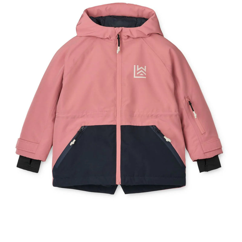 Liewood Kalle Jacket Dusty Rose Navy