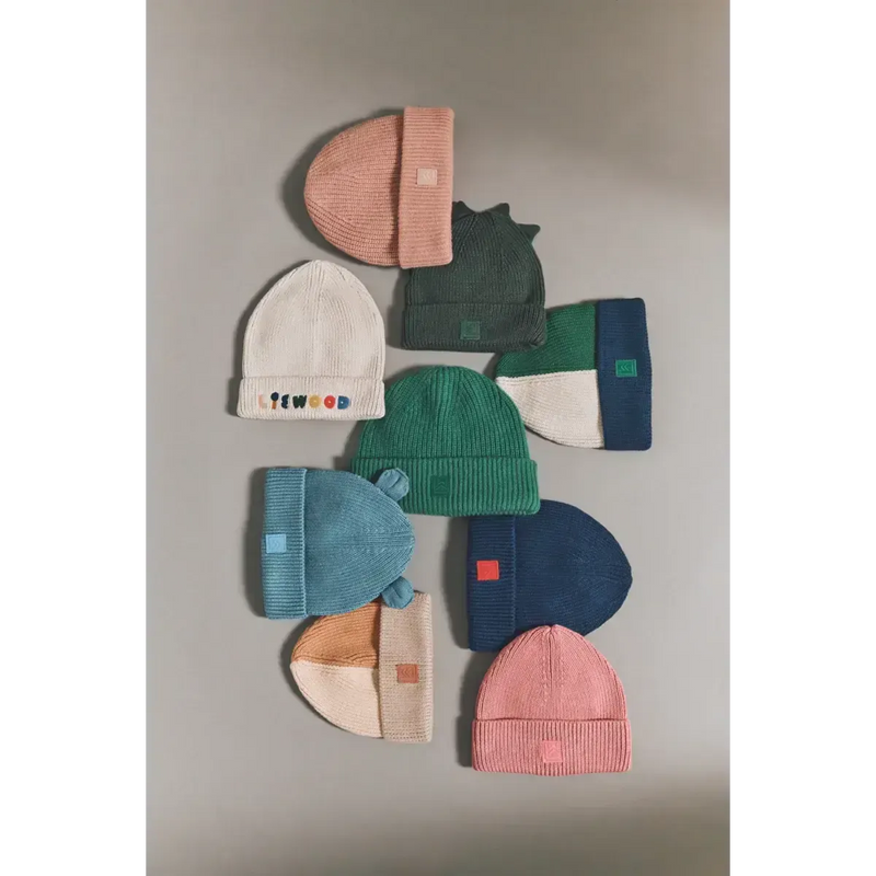 Liewood Baby Gino Dino Beanie Hunter Green