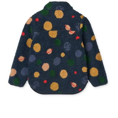 Liewood Nolan Pile Jacket Universe Classic navy