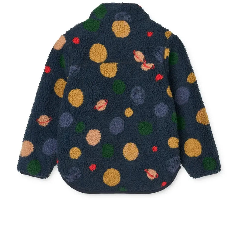 Liewood Nolan Pile Jacket Universe Classic navy