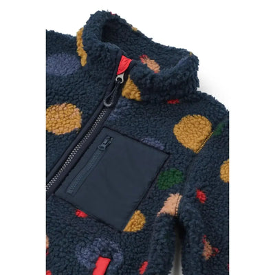 Liewood Nolan Pile Jacket Universe Classic navy