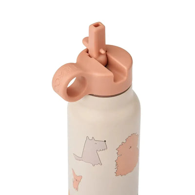 Liewood Falk Water Bottle Cats/Dogs (350 ml)
