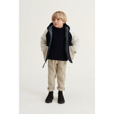 Liewood Baby Jackson Reversible Jacket Whale Blue Multi