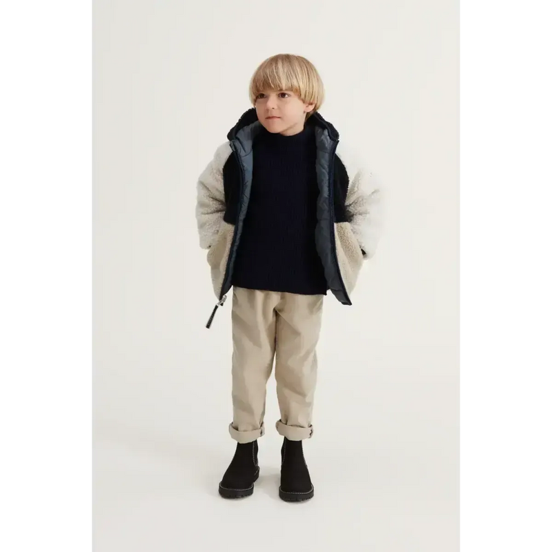 Liewood Baby Jackson Reversible Jacket Whale Blue Multi