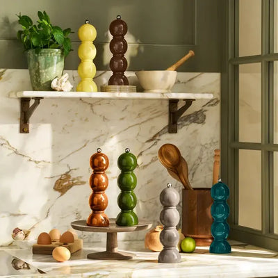 Addison Ross Bobbin Lacquer Salt or Pepper Mill Buttercream