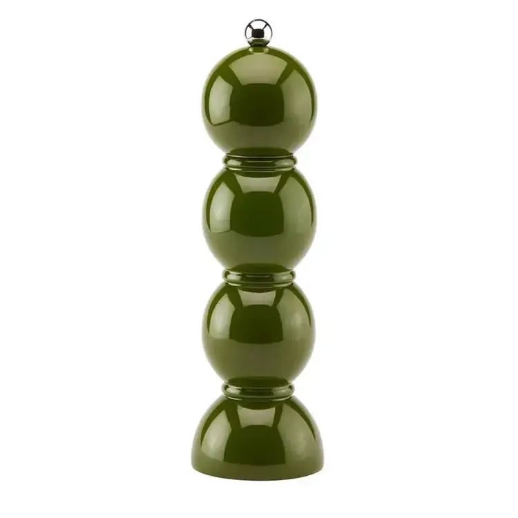 Addison Ross Bobbin Lacquer Salt or Pepper Mill Khaki