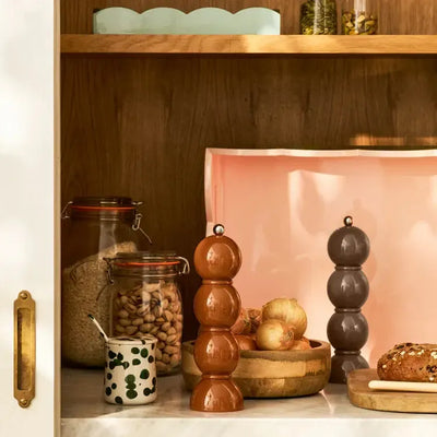 Addison Ross Bobbin Lacquer Salt or Pepper Mill Nutmeg