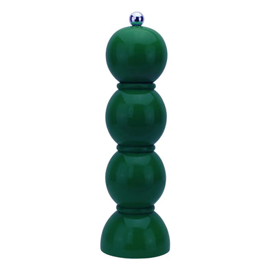 Addison Ross Bobbin Lacquer Salt or Pepper Mill Racing Green