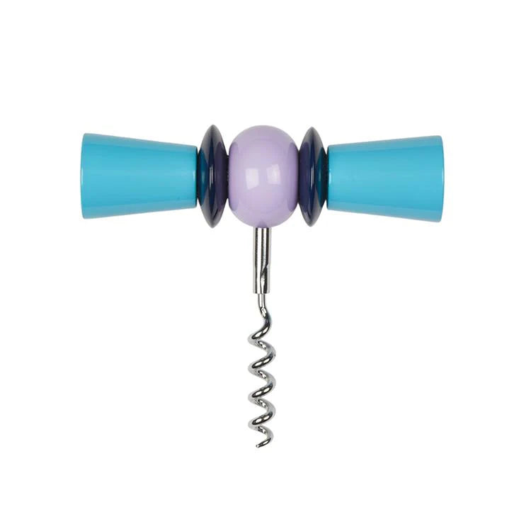 Addison Ross Bow Tie Corkscrew Aqua & Lilac