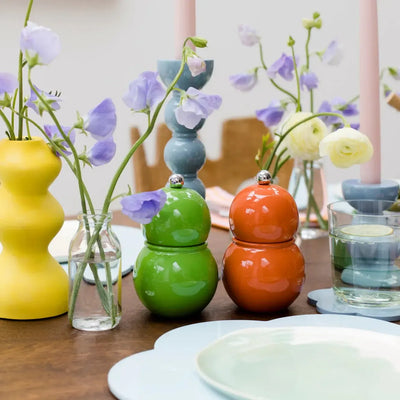 Addison Ross Chubbie Salt & Pepper Mill Leaf Green