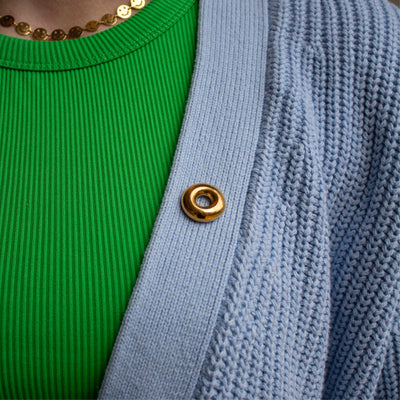Aesthetic Studios Donut Pin Gold