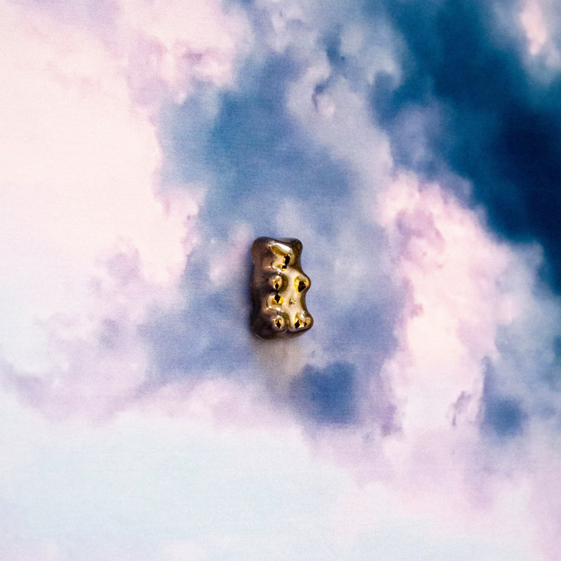 Aesthetic Studios Goldbear Pin Silver