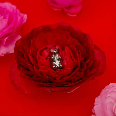 Aesthetic Studios Goldbear Pin Silver