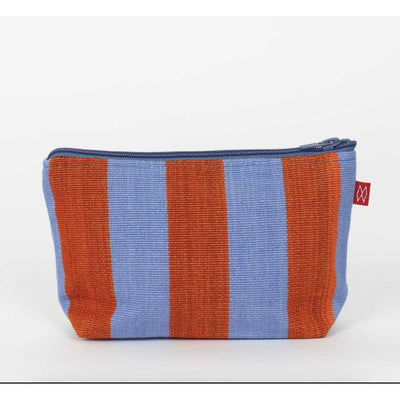 Afro Art Carla Toilet Bag Blue Brown Small - Studio Play