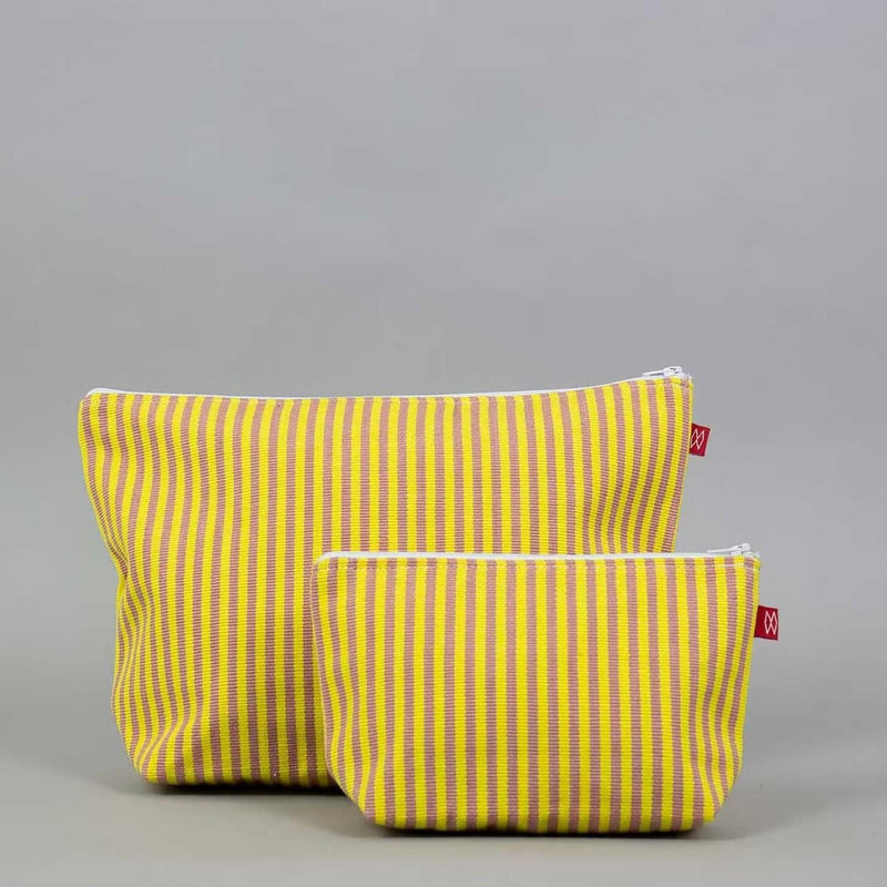 Afro Art Carla Toilet Bag Pink Yellow Small - Studio Play