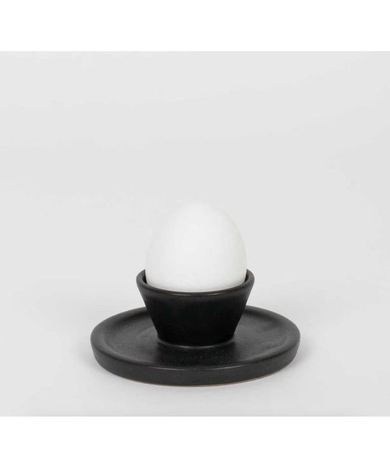 Afro Art Egg Holder Black