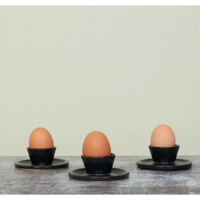 Afro Art Egg Holder Black - Studio Play