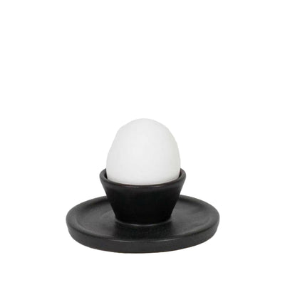 Afro Art Egg Holder Black (per stuk)