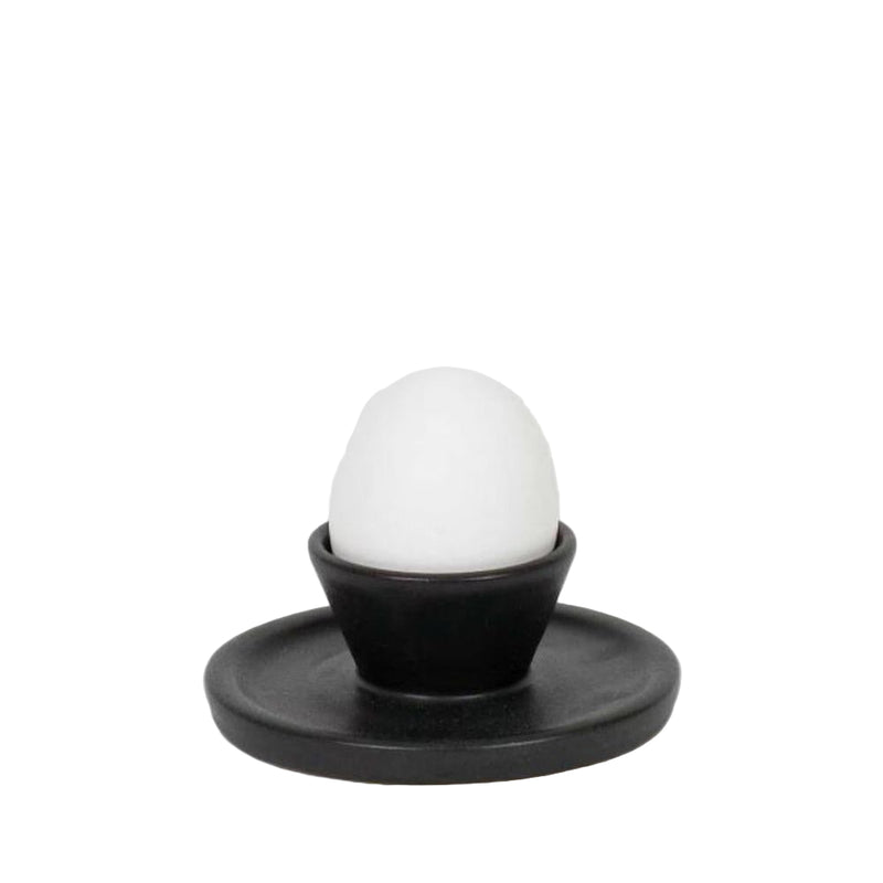 Afro Art Egg Holder Black (per stuk)