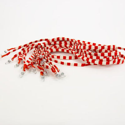 Afro Art Eye Lenyard White Red - Studio Play