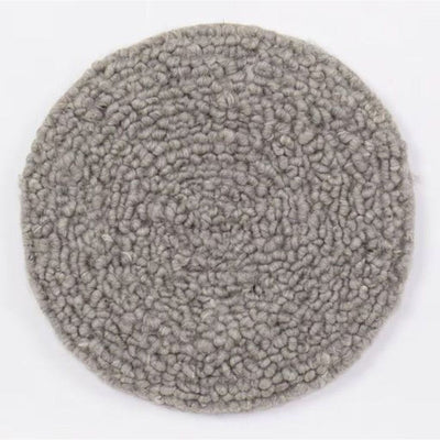 Afro Art Felt Curl Seat Cushion Grey - Studio Play