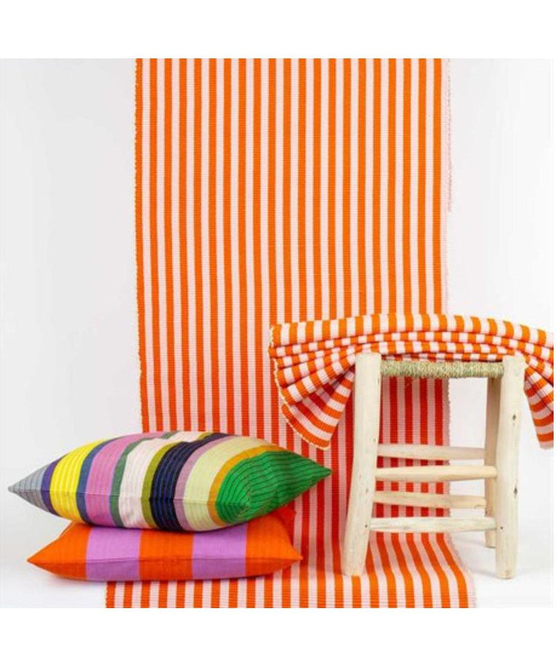 Afro Art Fifi Cushion 50x50 orange lilac