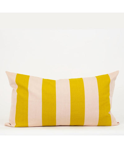 Afro Art Fifi Cushion 50x90 yellow white