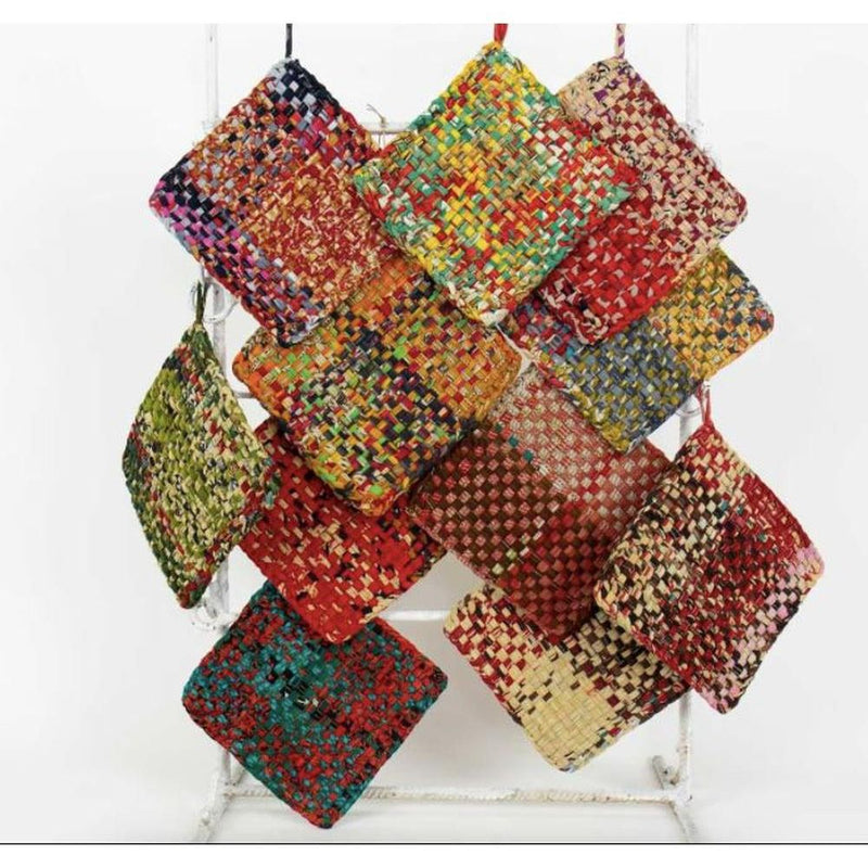 Afro Art Potholder Multicolor