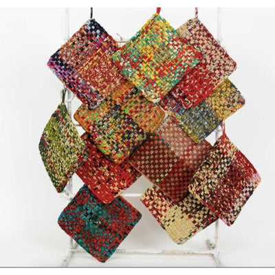 Afro Art Potholder Multicolor